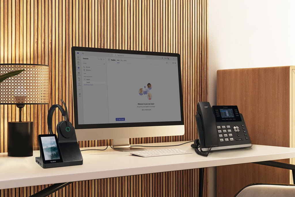 Yealink WH68 Dect  Workstation  Wireless headset